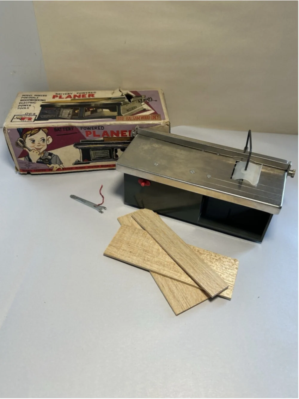 Rosko Battery Operated Planer - VTG - Unique Rare Collectible - For parts Only